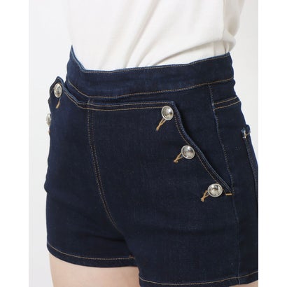 ゲス GUESS Exposed Buttons Denim Shorts （RISW）｜詳細画像