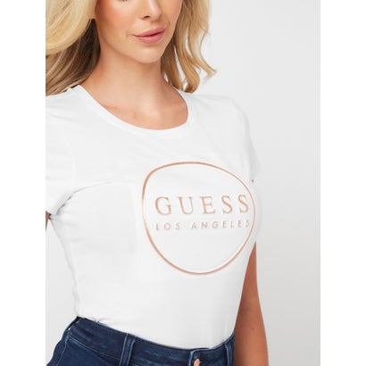 ゲス GUESS Gigi Logo Crew （G011） 半袖 Tシャツ｜詳細画像