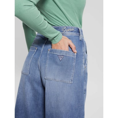 ゲス GUESS Dakota High Wide Crop Denim Pants （GEN9） デニムパンツ ジーンズ レディース｜詳細画像