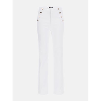 ゲス GUESS Lula White Straight Jeans （G011） デニムパンツ ストレートジーンズ レディース｜詳細画像