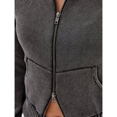 ゲス GUESS GUESS Originals Dual-Zip Sweater （JTMU） カーディガン セーター レディース｜詳細画像