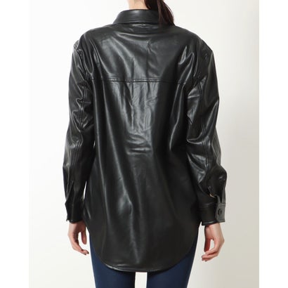 ゲス GUESS GUESS Originals Nicole Pu Leather Shirt Jacket （JTMU）｜詳細画像