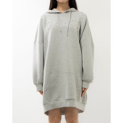 ゲス GUESS Cindra Hooded Sweatshirt Dress （LMGY）｜詳細画像