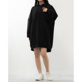 Cindra Hooded Sweatshirt Dress （JBLK）