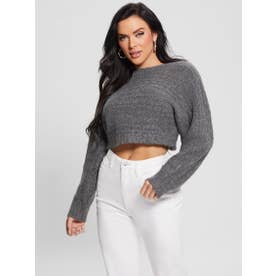 Taira Cable-Knit Cropped Sweater （CHD）