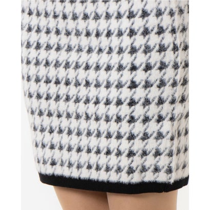 ゲス GUESS Violet Houndstooth Sweater Skirt （F9JZ）｜詳細画像