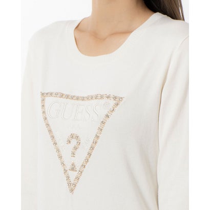 ゲス GUESS Rosalie Triangle Logo Sweater （G012）｜詳細画像
