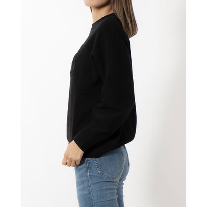 ゲス GUESS Jolie Logo Sweater （JBLK）｜詳細画像