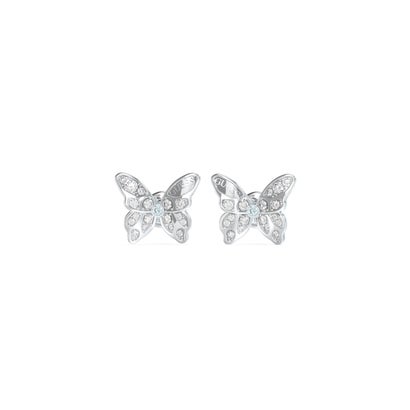 ゲス GUESS CHRYSALIS 12mm Pave Butterfly Studs （RH） アクセサリー ピアス（両耳用）｜詳細画像