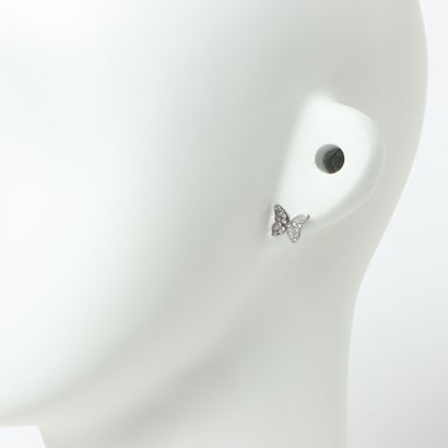 ゲス GUESS CHRYSALIS 12mm Pave Butterfly Studs （RH） アクセサリー ピアス（両耳用）｜詳細画像