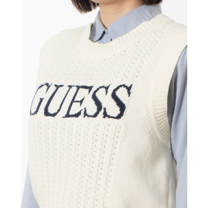 ゲス GUESS LADIES Vest Sweater （LBE）｜詳細画像