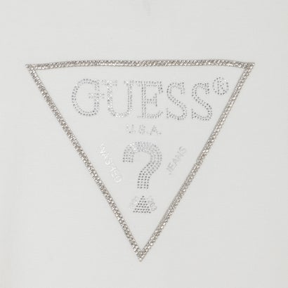 ゲス GUESS KAYLA Logo Rn Ss Sweater （G011）｜詳細画像
