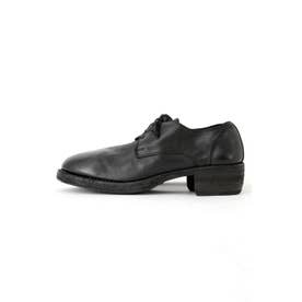 Women's Classic Derby Shoes Laced Up Double Sole （Black）