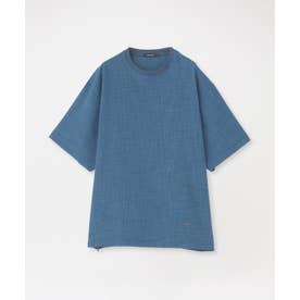 【Safari Lounge別注】リネンライクオーバーTシャツ （サックスブルー）