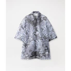 26SS EXCLUSIVE!!【NOMARHYTHM TEXTILE/ノーマリズムテキスタイル】Mesh Zip S/S Polo （Gray）