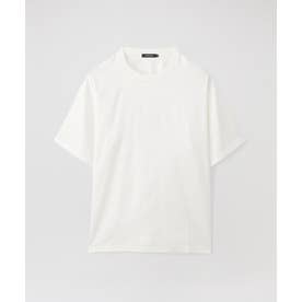 サテンジャカードTシャツ （ホワイト）