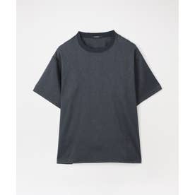 サテンジャカードTシャツ （ネイビー）