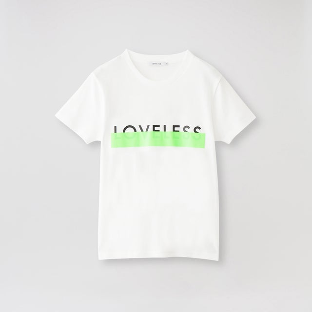 
                    【EC限定】カラーラインロゴTシャツ （ライトグリーン）