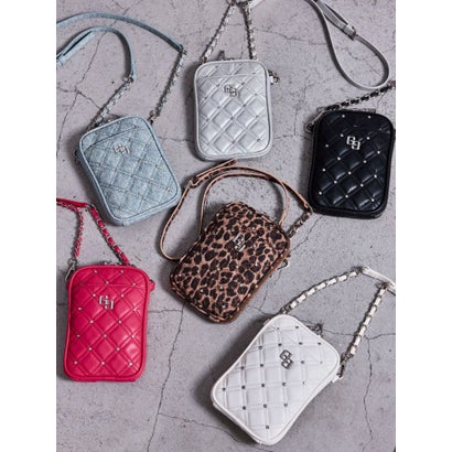 GG bijou quiltingミニショルダーBAG （オフホワイト）｜詳細画像
