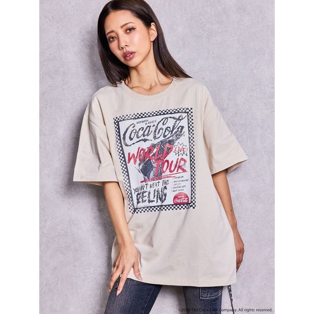 Coca-Cola vintage BIG Tシャツ （アイボリー）