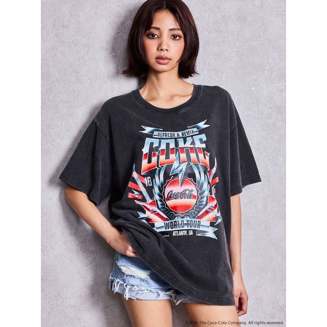 Coca-Cola vintage BIG Tシャツ （ブラック）
