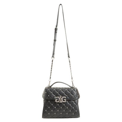 SymmetryGYDA bijouフラップハンドBAG （ブラック）｜詳細画像