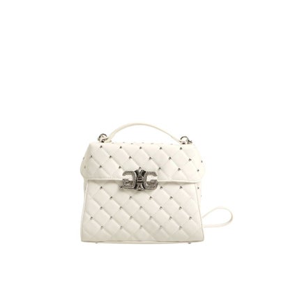 SymmetryGYDA bijouフラップハンドBAG （ブラック）｜詳細画像