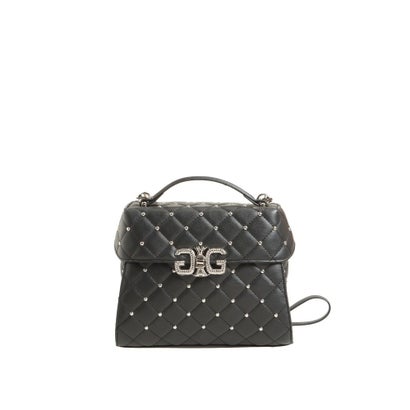 SymmetryGYDA bijouフラップハンドBAG （ブラック）｜詳細画像
