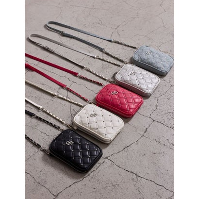 ジェイダ GYDA GG bijou quilting ミニショルダーBAG （パープル）｜詳細画像