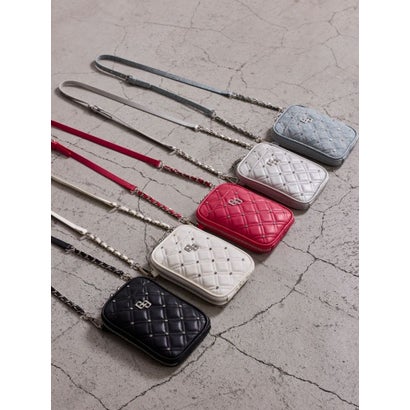 ジェイダ GYDA GG bijou quilting ミニショルダーBAG （パープル）｜詳細画像
