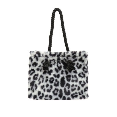 GYDAフェイクファーMトートBAG （ダークミックス）｜詳細画像