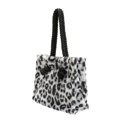 GYDAフェイクファーMトートBAG （ダークミックス）｜詳細画像