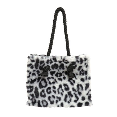 GYDAフェイクファーMトートBAG （ダークミックス）｜詳細画像