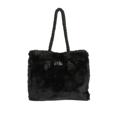 GYDAフェイクファーMトートBAG （ブラック）｜詳細画像
