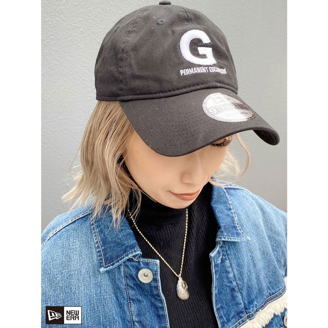 ジェイダ GYDA GYDA×NEW ERA PERMANENT ESCAPISM CAP （ブラック） -ファッション通販 FASHION  WALKER