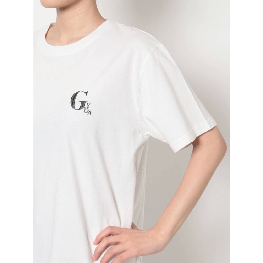 GYDA 【WEB限定】GYDA MOTIF BIG Tシャツ（オフホワイト） -靴 