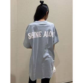 【安斉星来コラボ】SHINE ALONE BIG Tシャツ（アイスブルー）