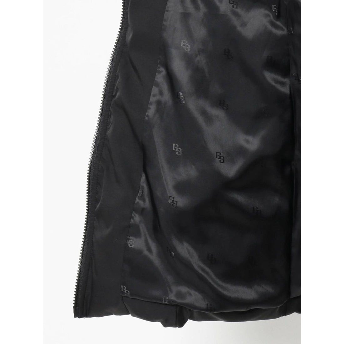 GYDA GGベルト付LONG中綿コート（ブラック） -靴＆ファッション通販