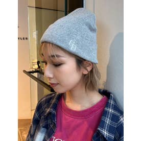GG embroidery KNIT CAP（グレー）