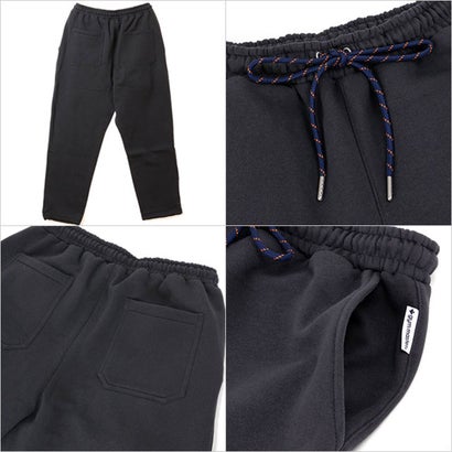 12ozヘビー裏起毛スウェットパンツ ブラック [G833741-05] （ブラック）｜詳細画像