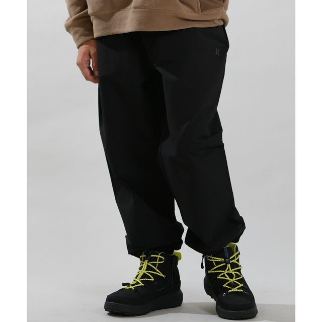 ロングパンツ メンズ スウェット パンツ WOVEN ICON （BLK）