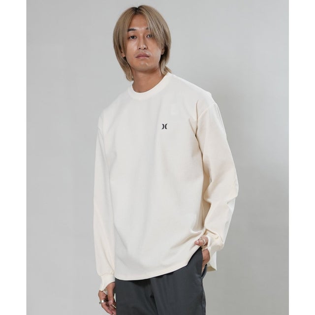 長袖 Tシャツ ロンT メンズ サーマル ロゴ （OWHT）