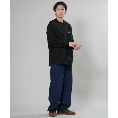 ハーレー Hurley 長袖 Tシャツ ロンT メンズ サーマル ロゴ （BLK）｜詳細画像