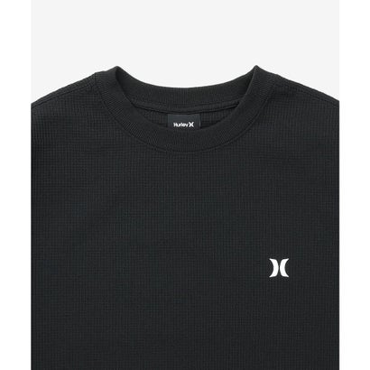 ハーレー Hurley 長袖 Tシャツ ロンT メンズ サーマル ロゴ （BLK）｜詳細画像