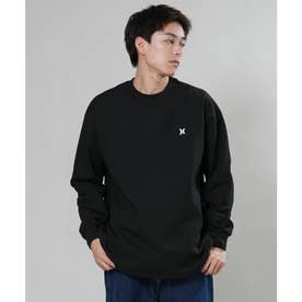 長袖 Tシャツ ロンT メンズ サーマル ロゴ （BLK）