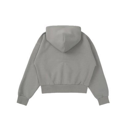 ハーレー Hurley ジップアップ パーカー フーディー レディース ワンポイント ロゴ （GRY）｜詳細画像