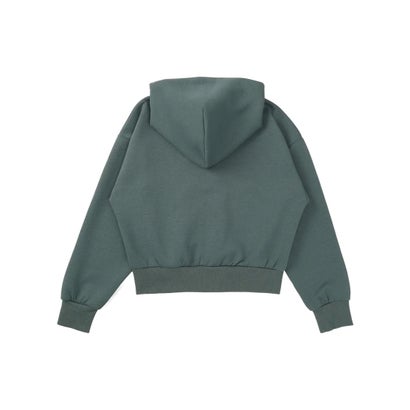 ハーレー Hurley ジップアップ パーカー フーディー レディース ワンポイント ロゴ （GRY）｜詳細画像