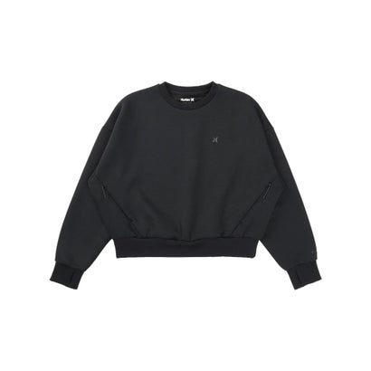 ハーレー Hurley トレーナー スウェット レディース ワンポイント ロゴ PHANTOM （BLK）｜詳細画像