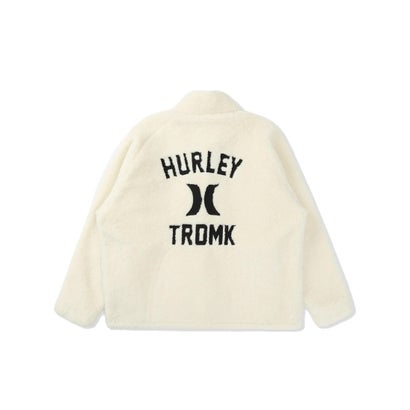 ハーレー Hurley ジャケット レディース ボア バックプリント ロゴ BOA （OWHT）｜詳細画像