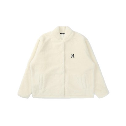 ハーレー Hurley ジャケット レディース ボア バックプリント ロゴ BOA （OWHT）｜詳細画像